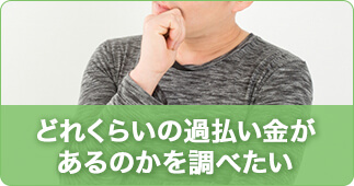どれくらいの過払い金があるかを調べたい